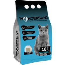 AKS Wondersand Sabun Kokulu Ince Tane Topaklanan Kedi Kumu 10 Lt