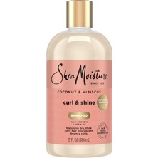 AKS Shea Moısture Coconut & Hibiscus Bukle Kontrolü ve Parlaklık Şampuanı 384 ml