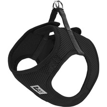 AKS Rc Pet Products Step In Cirque Yumuşak Yürüyüş Köpek Koşumu, Orta, Siyah