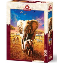 TeknoKapsül 5204 Art Puzzle, Anne Fil 1000 Parça Puzzle