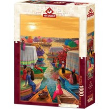 TeknoKapsül 5238 Çiçek Limanı 1000 Parça - Art Puzzle