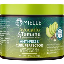 AKS Mielle Avocado & Tamanu Elektriklenme Karşıtı Bukle Belirginleştirici Durulanmayan Saç Kremi 340GR Unisex