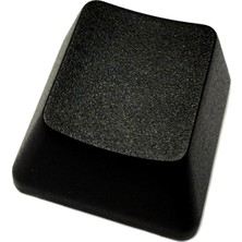 AKS Spelt Yazısız Sade Mekanik Klavye Yedek Tuş Kapağı Siyah Dummy Keycap Tekli