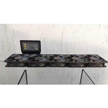 AKS Termostatlı Akvaryum Soğutucu Fan 5li Set