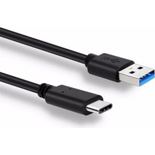 AKS USB Type C 3.1 To USB 3.0 Çevirici Type-C 3.1V Hızlı Veri Aktarım ve Şarj Kablosu Dönüştürücü Adaptör Kablosu (3 Metre) 5110