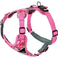 AKS Divo Camouflage Göğüs Tasması S-M Pembe
