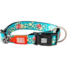 AKS Max & Molly Urban Pets Original Serisi Akıllı Künyeli Köpek Boyun Tasması (Xs, Popcorn)