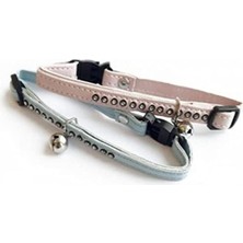AKS M-Pets Jewel Zilli Kedi Boyun Tasması Pink/blue