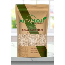 Aktarloji 50 gr Tane Beyaz Biber ( Beyaz Karabiber ) - Katkısız & Doğal