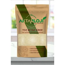 Aktarloji 250 gr Toz Beyaz Biber ( Beyaz Karabiber ) Yeni Öğütülmüş - Katkısız & Doğal