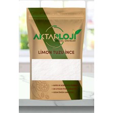 Aktarloji 2 kg Ince Limon Tuzu / Sitrik Asit - Katkısız & Doğal