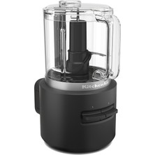 AKS Kitchenaid Go 5KFCR531BM Kablosuz Mutfak Robotu Bataryalı Siyah