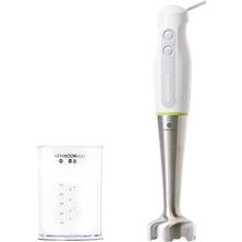 AKS Kenwood Triblade System El Blender Seti HDP106WG - 600 Watt, Paslanmaz Çelik 220V 240 Volt 50hz, Plastik Gövde, Patentli Triblade Teknolojisi, Tek Hız, Artı Turbo, 500 ml Kapasite