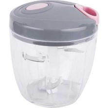 AKS Tantitoni Pratik Doğrayıcı, Açık Pembe Gri, 900 ml