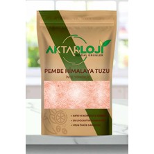 Aktarloji 3 kg Ince Pembe Himalaya Tuzu / Himalaya Kristal Kaya Tuzu / Yemeklik / Rafine Edilmemiş