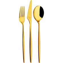 AKS Aryıldız Studio Prestige Gold Pvd 84 Parça Çatal Kaşık Bıçak Takımı