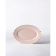 AKS Nuit Kayık Tabak - Pembe - 25 cm