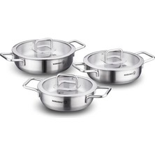 AKS Korkmaz Stella 6 Parça Omlet Set A2929
