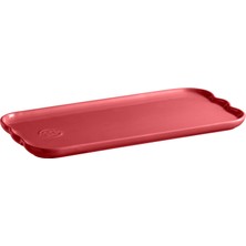 AKS Emile Henry Madeleine Servis Tabağı 2 x 15 x 31,5 cm Pembe
