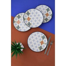 AKS Tabakevi Tabak Evi Porselen Audrey Pasta Takımı 20CM 4 Kişilik 4 Parça TVL4PTPRS1211
