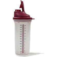 AKS Tupperware Pişirme Mix-Fix Şekşek 600 ml Shake-It Lila Shaker Ölçüm - Karıştırma Kabı Shaky…