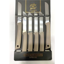 AKS Cooker CKR-2959 6'lı Meyve Bıçağı Gri
