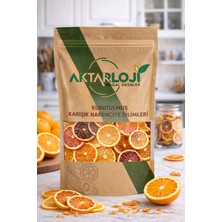 Aktarloji 1 kg Kurutulmuş Karışık Narenciye Dilimleri Portakal, Mandalina, Greyfurt, Limon