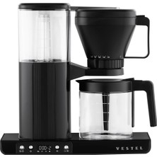 AKS Vestel Brew 50 Retro Siyah Filtre Kahve Makinesi