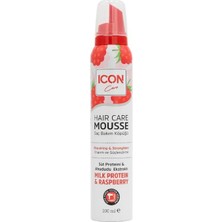 AKS Icon Care Saç Bakım Köpüğü Mılk Proteın & Raspberry