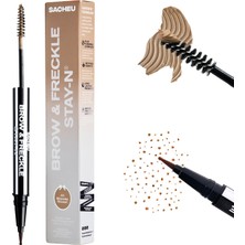 AKS Sacheu Brow & Freckle Stay-N Kaş ve Çil Belirginleştirici 01 Blonde Roast 0.48ML