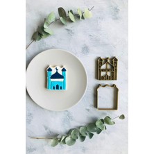 AKS Cestopieno 7x8 cm Cami Hamur Şekillendirici/kurabiye Kalıbı/karışık Renk/seramik Kalıbı/oyun Hamuru