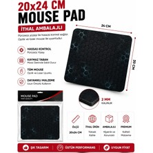 Concord MP-246 Desenli Mouse Pad 200 x 240 x 2 mm