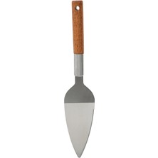 AKS Mudo Home Handy Ahşap Saplı Sivri Spatula