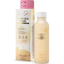 AKS Glow Rice Toner Hassas ve Kuru Cilt Aydınlatıcı Onarıcı Tonik Pirinç Kepeği Yağı Kore 150ML