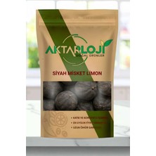 Aktarloji 500 gr Siyah Misket Limon Kurusu | Doğal Kurutulmuş Black Lime (Loomi)