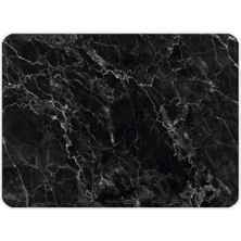 AKS Decorıta Siyah Mermer Görünümlü | Cam Kesme Tahtası 30CM x 40CM