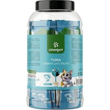 Cloverpet Kavanoz Krema Ton Balıklı 30X14 gr