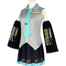 Anime Cosplay Vocaloid Hatsune Miku Kostüm Takım