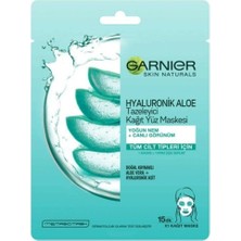 AKS Garnier Hyaluronik Aleo Kağıt Yüz Maskesi