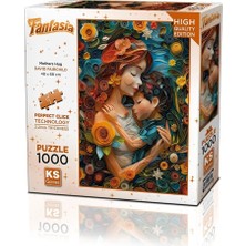 TeknoKapsül 20803 Puzzle 1000 Mothers Hug