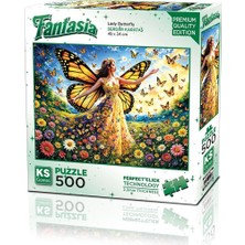 TeknoKapsül 20093 Puzzle 500 Lady Butterfly