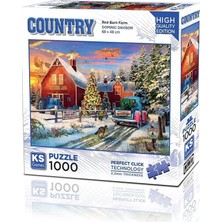 TeknoKapsül 20753 Puzzle 1000 Red Barn Farm