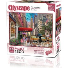 TeknoKapsül 22045 Puzzle 1500 Fifth Enue Nyc