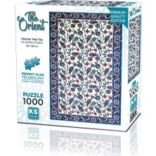 TeknoKapsül 20844 Puzzle 1000 Ottoman Tulip Tiles