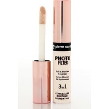 AKS Pierre Cardin Photo Filter Liquid Concealer KAPATICI-IVORY-621