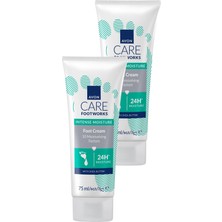 AKS Avon Footworks Yoğun Nemlendirici Ayak Kremi 75ML Ikili Paket