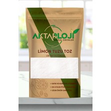 Aktarloji 100 gr Limon Tuzu Toz / Un Inceliğinde / Pudra Kıvamında Öğütülmüş - Katkısız & Doğal