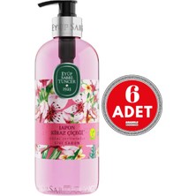 AKS Eyüp Sabri Tuncer Japon Kiraz Çiçeği Sıvı Sabun 500 ml x 6 Adet