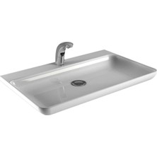 AKS Rotenberg Lavabo Prado Çanak 70 x 45 Cm, Beyaz