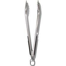AKS Oxo Good Grips Paslanmaz Çelik Uzun Barbekü Maşası, Dahili Şişe Açacaklı 47,5 cm - Sosis, Sebze ve Daha Fazlası Için